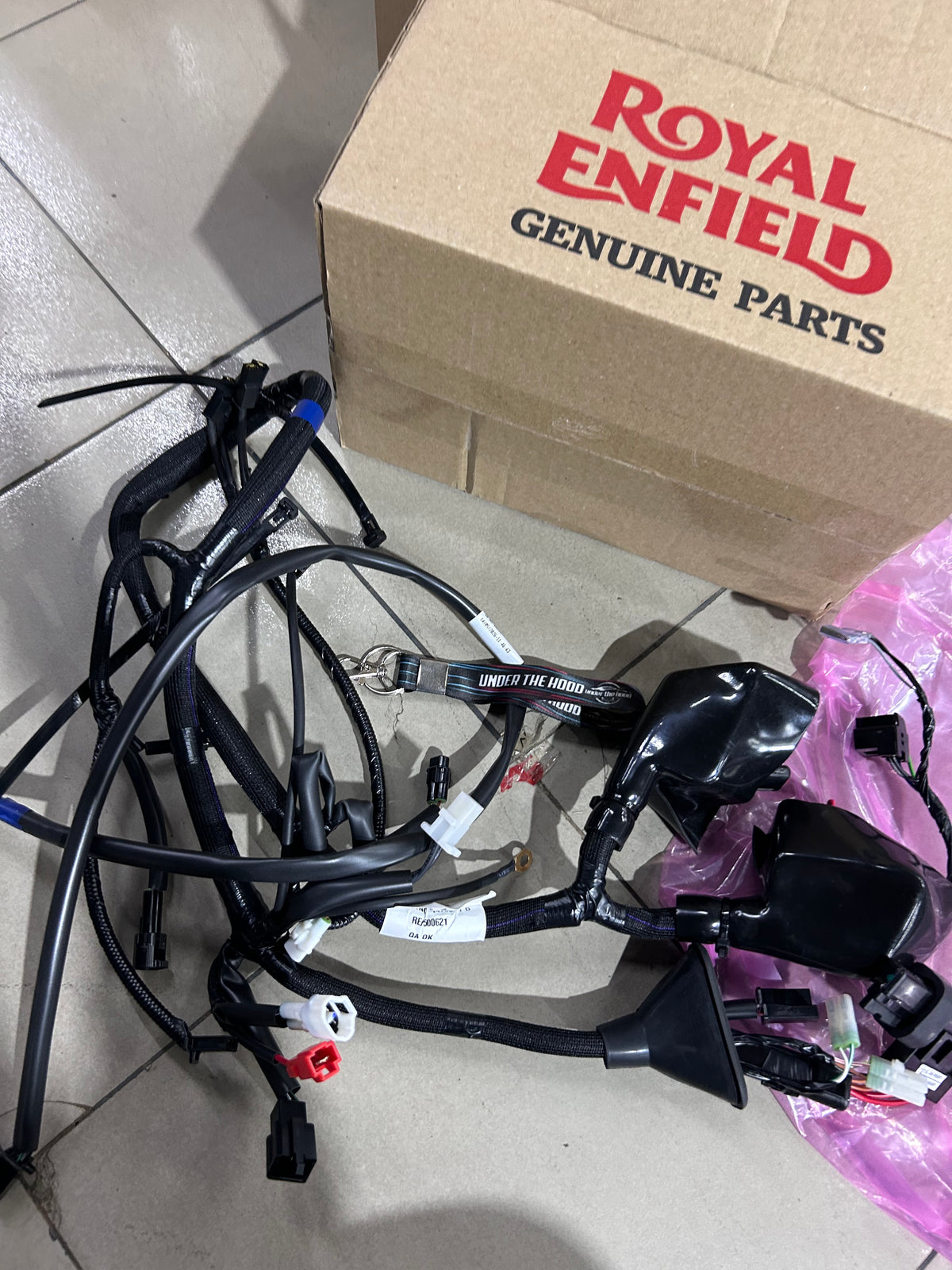 Royal Enfield Electra 350 UCE ES / Classic 350 BS3 UCE Main Cable & Tail Lamp Harness Kit 888311