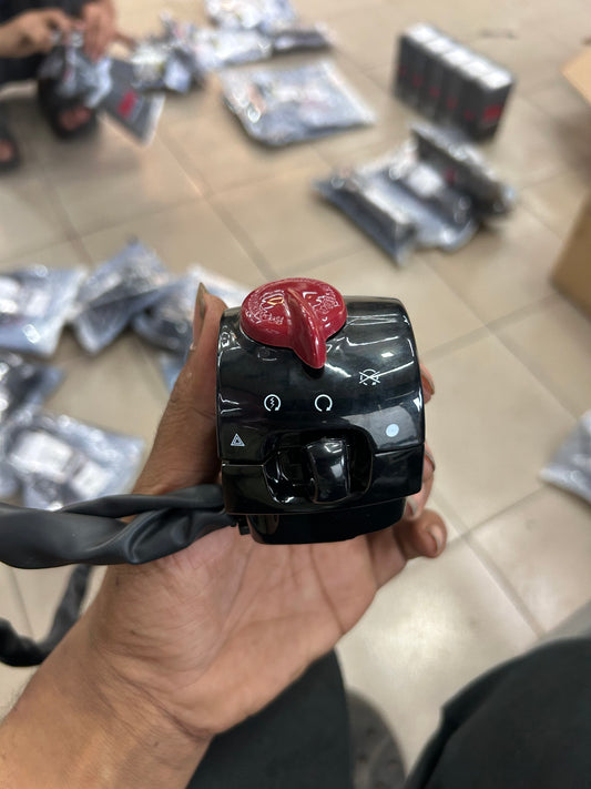 Royal Enfield Switch Cube Black – RAL00611/A (LH), RAL00155/E (RH) | Interceptor, GT 650, Super Meteor