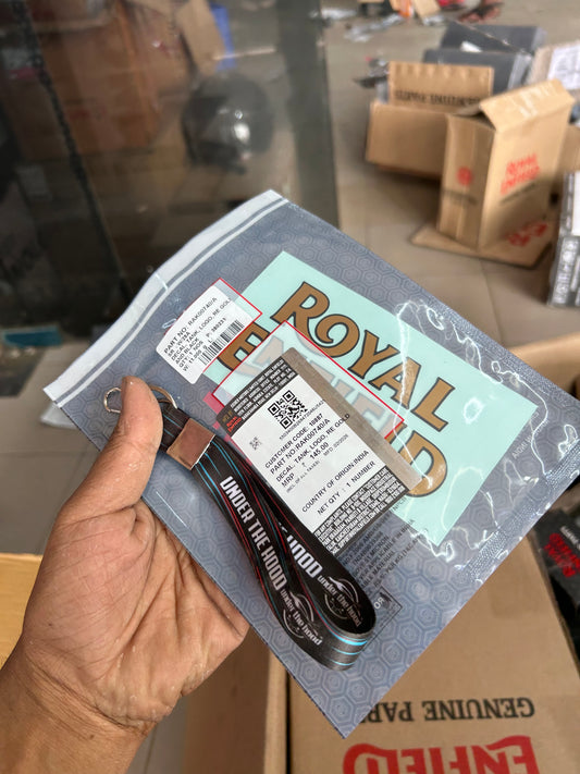 Fuel Tank Logo Decal RE Gold & Black for Continental GT 650 Mr Clean – Genuine Royal Enfield RAK00740/A