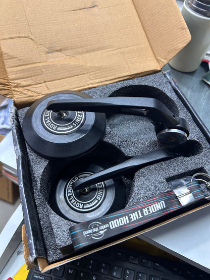 Premium GMA-Style Bar-End Touring Mirrors for Royal Enfield (Replica) – Under The Hood Edition