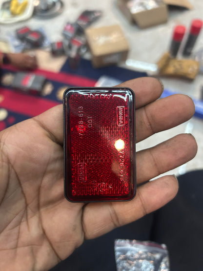 Royal Enfield 143275/B Rear Reflector – Red Reflex Reflector for All UCE & Twin 650 Models (Classic, Bullet, Meteor, Interceptor, GT)