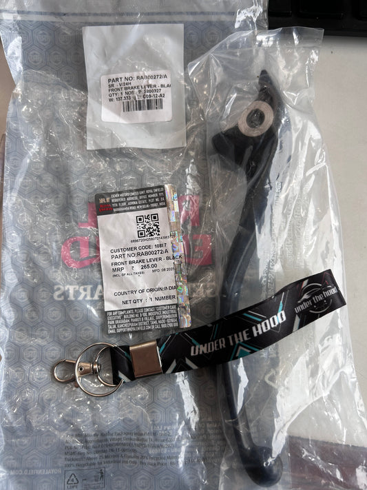 Royal Enfield RAB00272/A Front Brake Lever – Black | Genuine Replacement for Meteor 350, Classic 350 (2021+), and Bullet 350