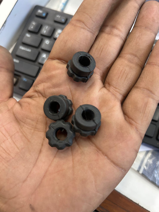 ROYAL ENFIELD 148382/B - RUBBER, HANDLE BAR END PACK OF 4 PCS