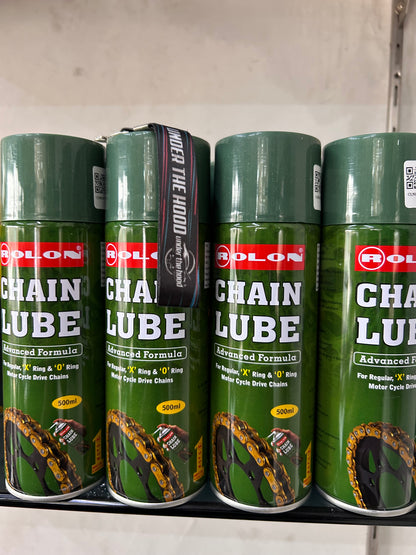 Rolon Chain Lube for Motorcycles (O-Ring / X-Ring Safe) – 150ml / 500ml – Genuine Chain Lubricant