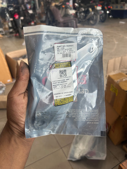 Royal Enfield Bracket Silencer – 592856/C (OEM) for Bullet 350/500 UCE & Electra 350 UCE