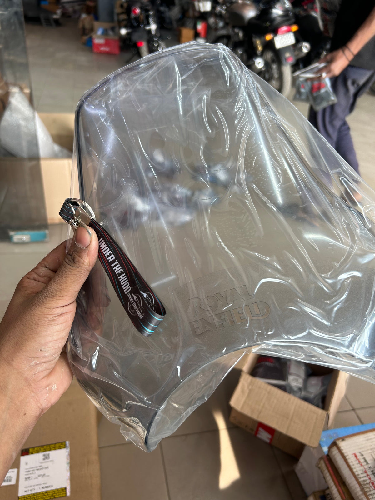 Royal Enfield Himalayan 411 BS6 Windshield – Genuine Wind Shield – RAN00176/C
