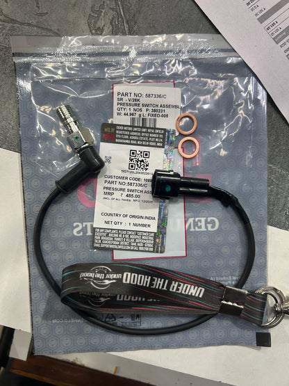 Royal Enfield Rear Brake Hydraulic Stop-Light / Pressure Switch (ABS) — Classic 350 BS4, Classic 500 BS4 587336/C (Genuine OE)