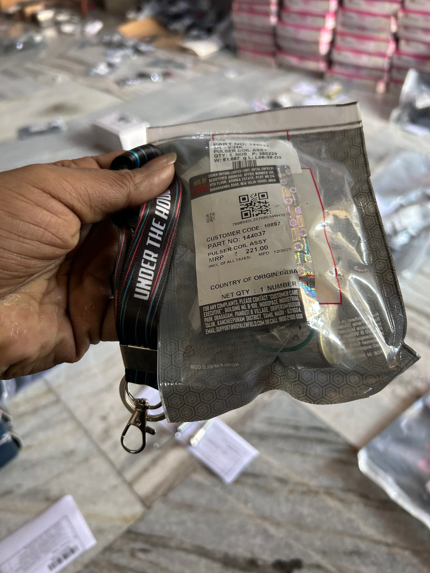 Royal Enfield Pulser Coil Assembly – Old Part No. 144037 (Alt. to 500968) – Electra & Machismo Pre-UCE