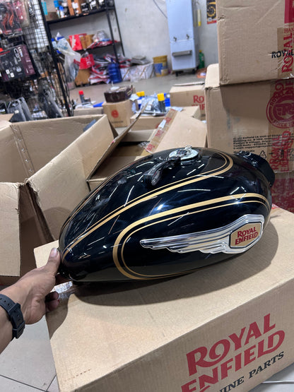 Royal Enfield Bullet 350 UCE Kick Start Black GK Fuel Tank – 866152