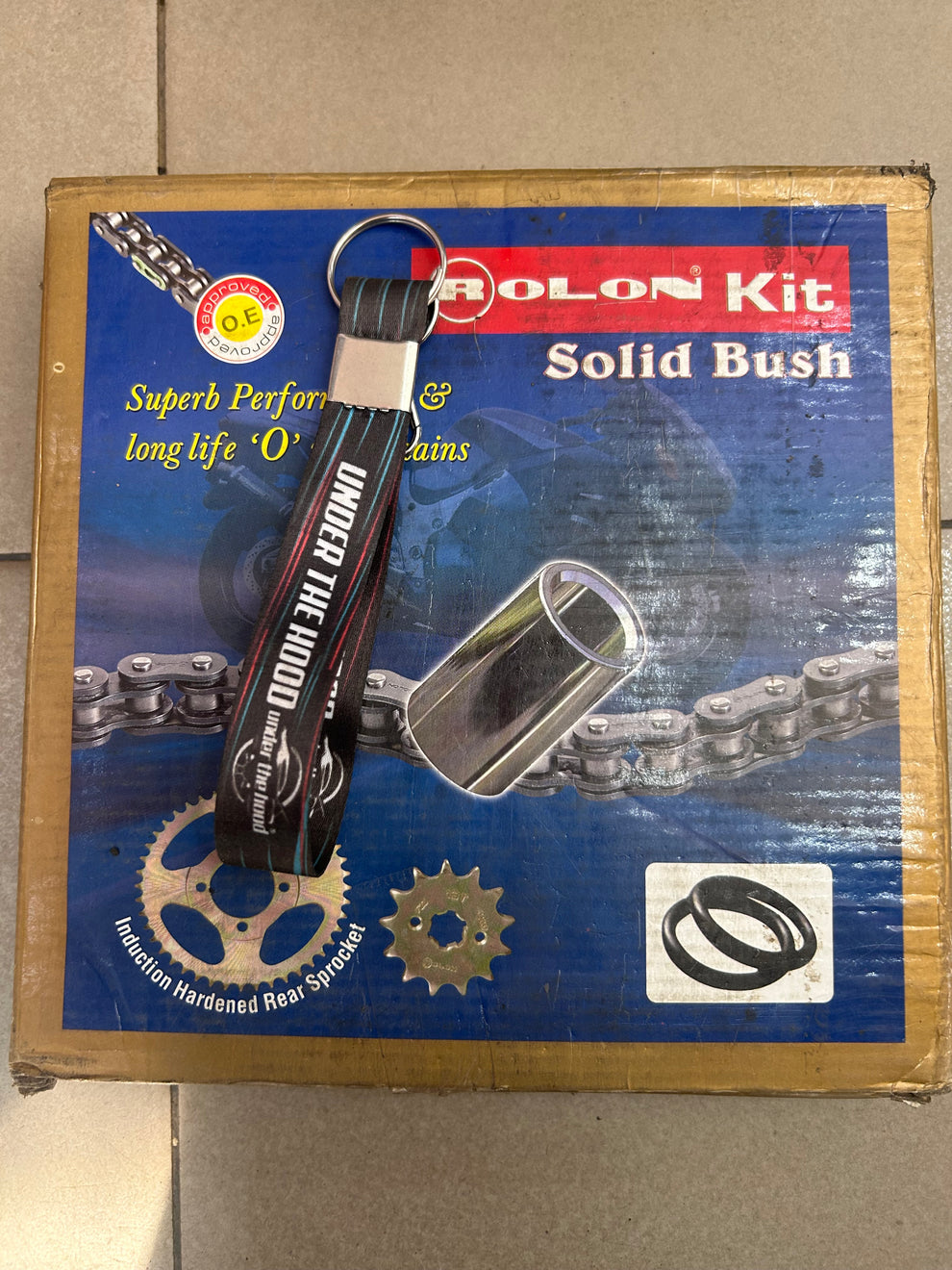 Rolon KIT F105 Chain Kit for Pulsar 150 Digital (15T/44T, 124L) – UNDER ...