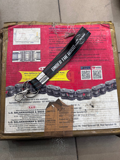 Rolon Chain & Sprocket Kit NXR 180 – Yamaha R15 V2 (15T / 47T, 132L X-Ring Heavy Duty)