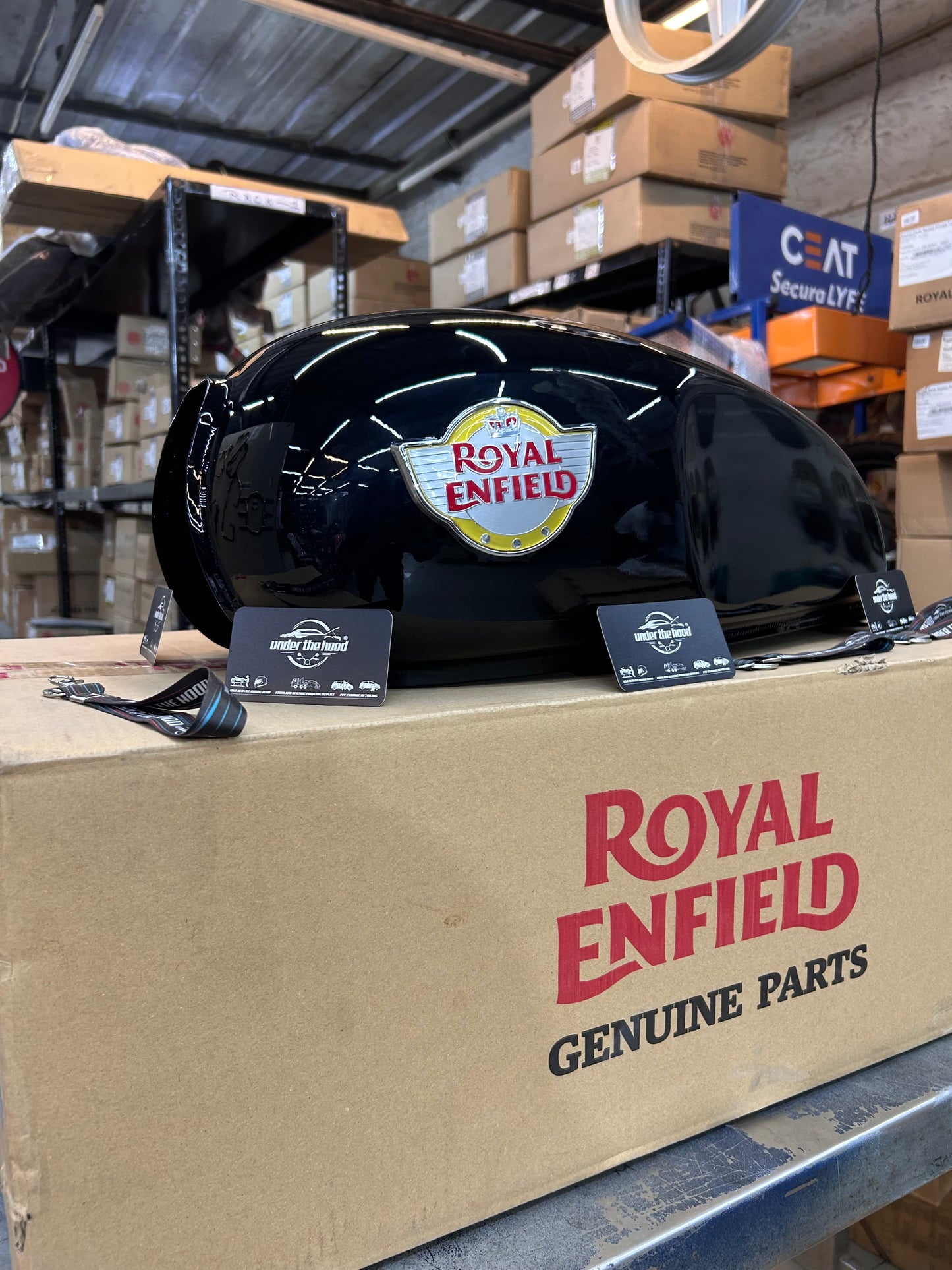 Royal Enfield Interceptor 650 Fuel Tank Painted Mark Three – Genuine OEM Tank 1030104