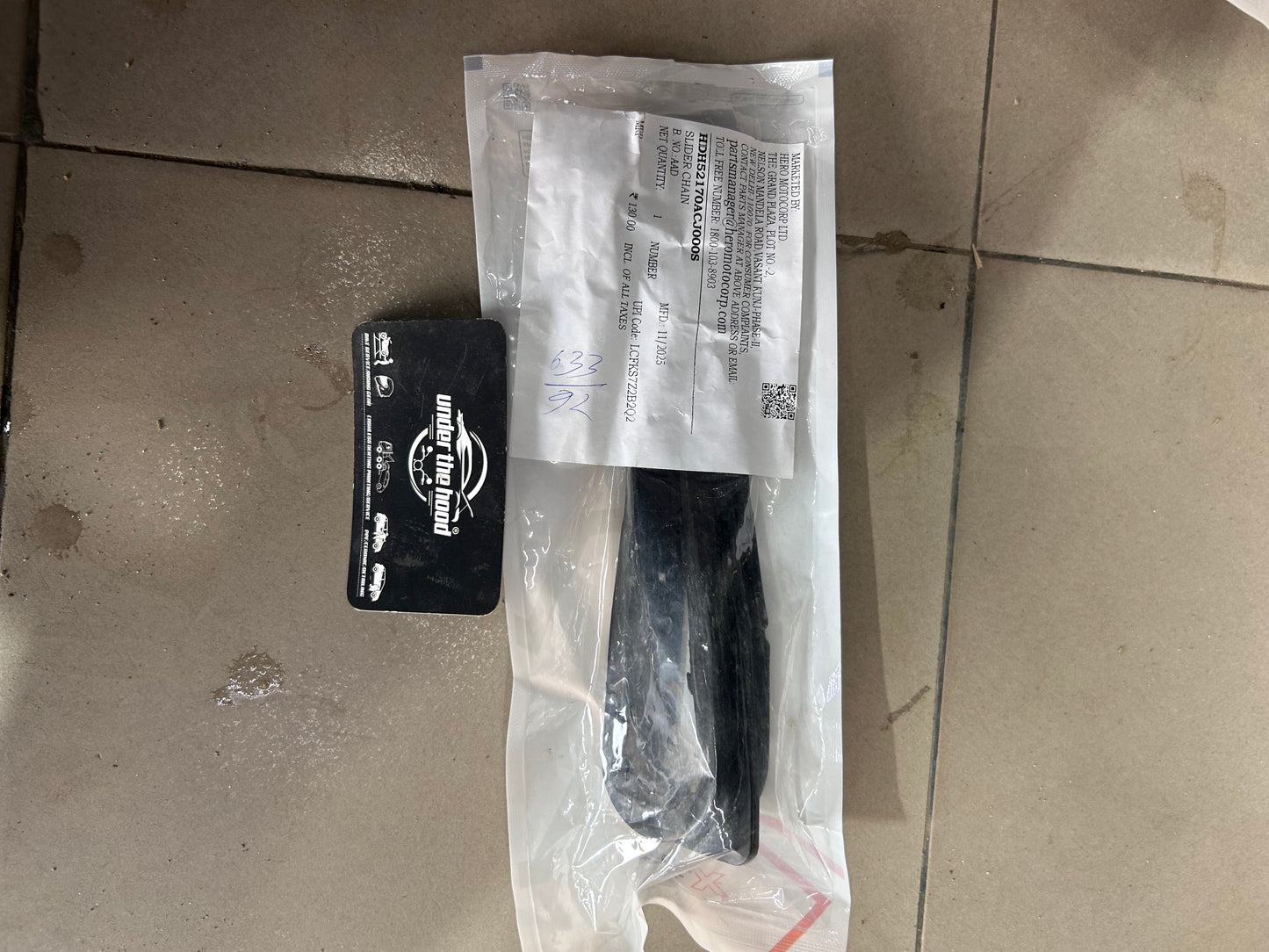 Harley-Davidson X440 / X440 OBDII / X440T Chain Slider OEM | HDH52170-ACJ-000