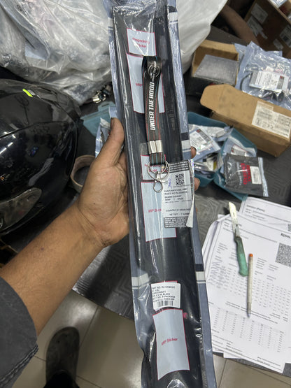 Royal Enfield RLX00493/E – Exhaust Pipe Guard (CED Black) | OEM for New Bullet 350 & Classic 350 Reborn (J-Series)