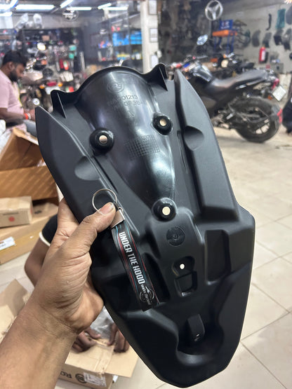 Royal Enfield KXA00494 – Black Rear Mudguard Extender for Guerrilla 450 – Genuine GMA Accessory
