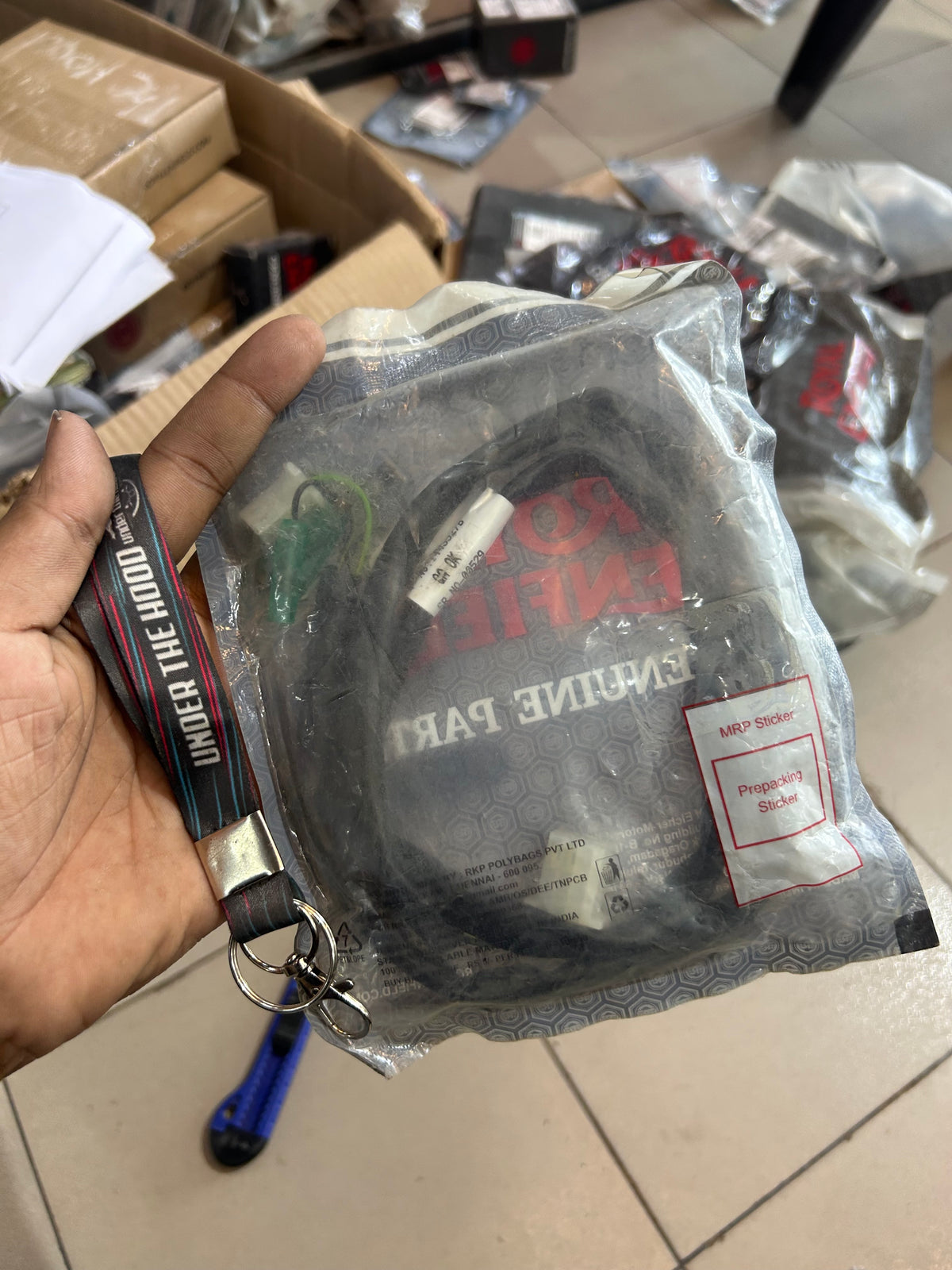 Royal Enfield Old Bullet 350 & Bullet 500 Tail Light / Rear Indicator Wiring Harness – 144352/B