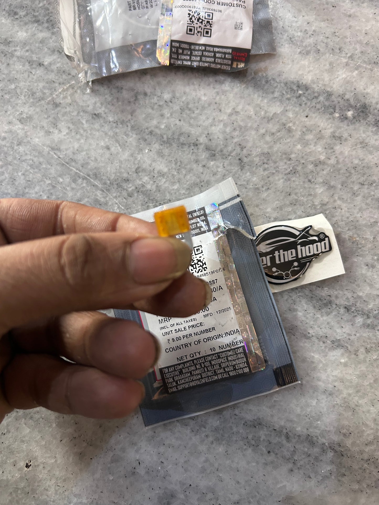 Royal Enfield Mini Blade Fuse – 5A (Electrical OE) — Classic 350 ABS BS4 (confirmed) — RAC00140 / RAC00140/A