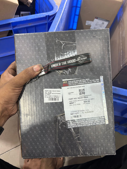 Royal Enfield Side Panel with Sticker LH Grey RAV01159/A for Hunter 350 Dapper Grey