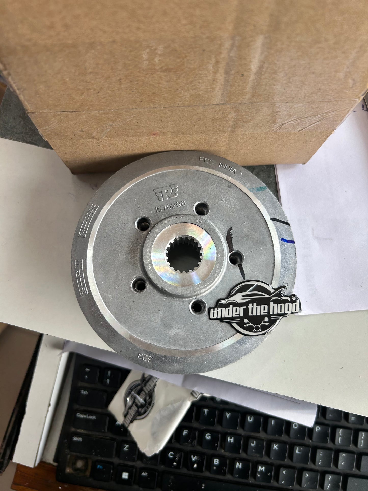 Royal Enfield 1570296/D – Center Clutch Hub for Meteor 350, Classic Reborn 350, and Hunter 350 (J-Series)