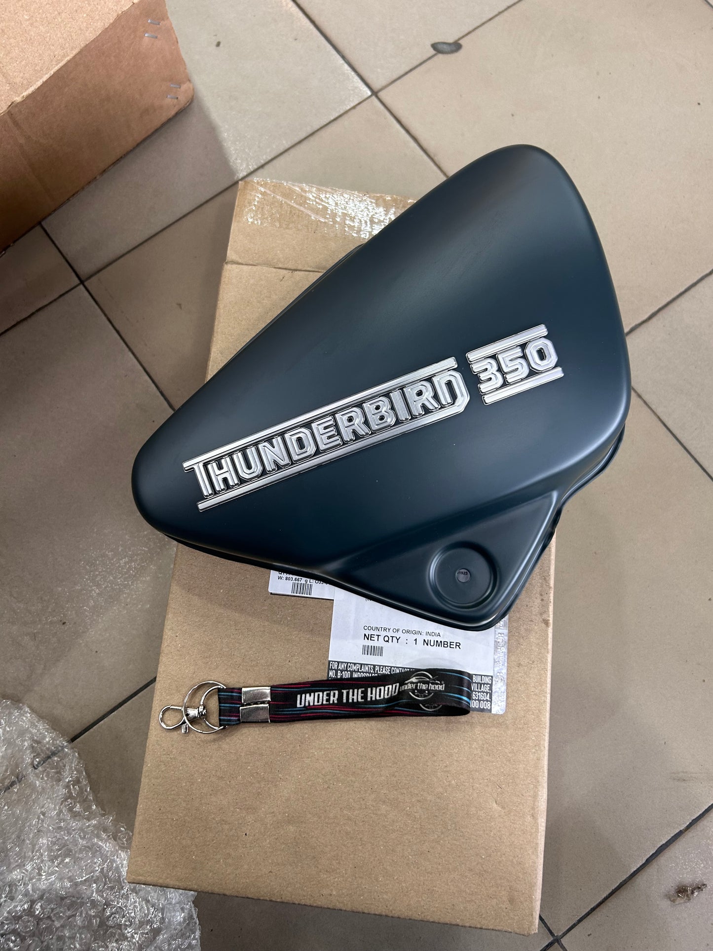 Royal Enfield Thunderbird 350 Asphalt RH Side Panel with Sticker 808042