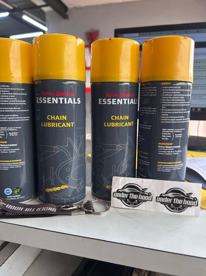 Royal Enfield Essentials Chain Lube & Chain Cleaner 500ml – Genuine OEM Chain Care Combo for All Royal Enfield & Other Bikes