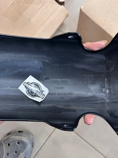 Royal Enfield Meteor 350 Front Mudguard / Front Fender – Glossy Black (Genuine OEM) – RAG00061/D