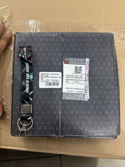 Royal Enfield RAT00472/D Rear Drive Sprocket 520 (40T) – Fits Super Meteor 650 & Shotgun 650 | OEM Replacement