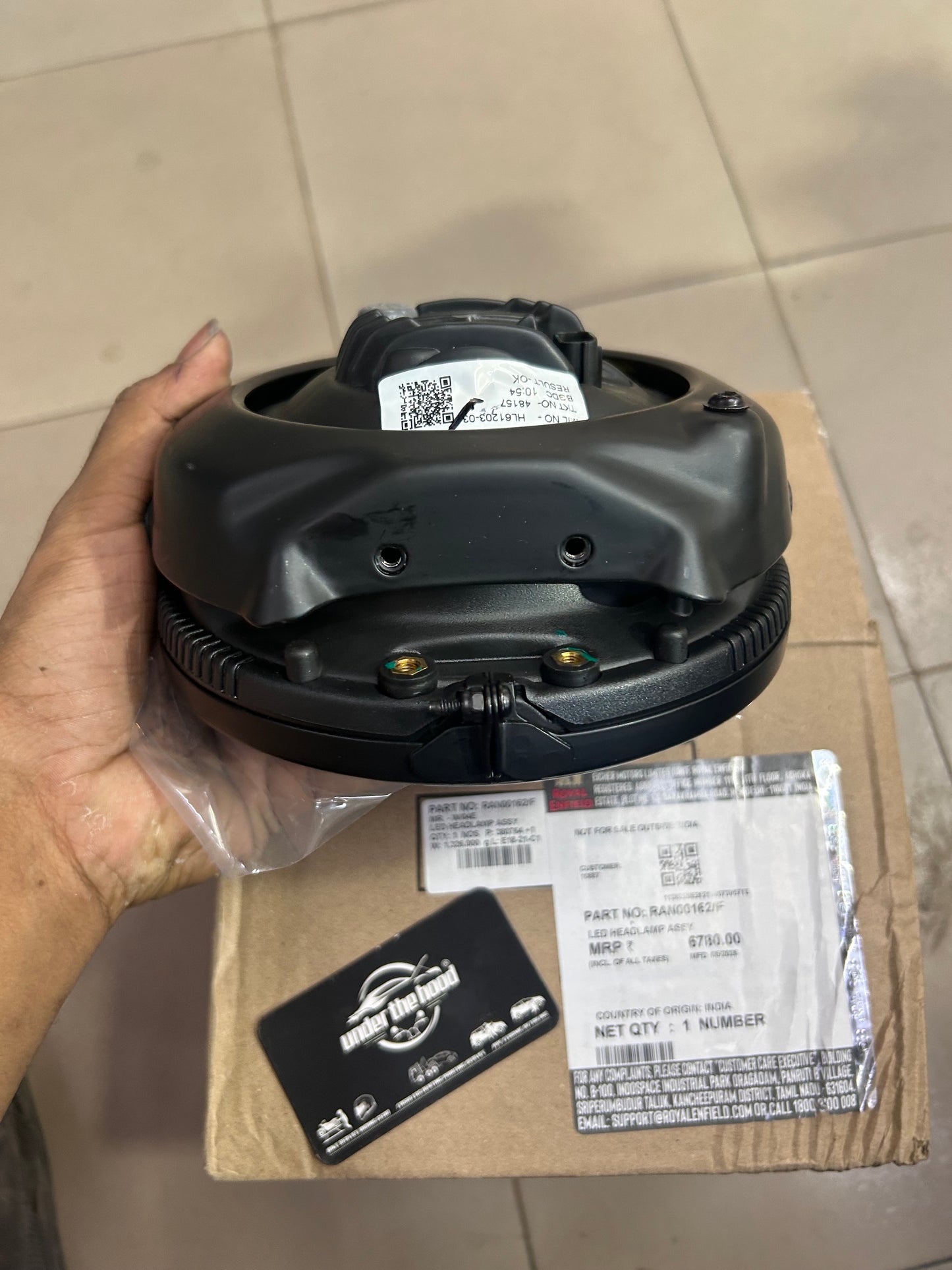 Royal Enfield LED Headlamp Assembly RAN00162/F for Himalayan 450 & Guerrilla 450