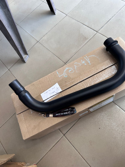 Exhaust Pipe Assembly (Down Pipe/Bend Pipe) – Classic 350 Reborn & Bullet 350 J-Series – RLX00513/B (HR Black)