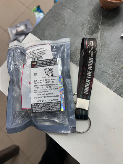 Royal Enfield 148671/B – Cap, Engine Mount Boss (Frame Plug) for Interceptor 650 & Continental GT 650 (BS4 Twins)