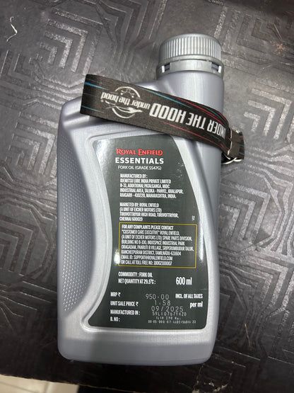 Royal Enfield 3600073 – SS-47G Front Fork Oil (Sherpa 450 & 650 Twin USD Forks – Himalayan 450 / Guerrilla 450 / Super Meteor 650 / Shotgun 650 / Bear 650)