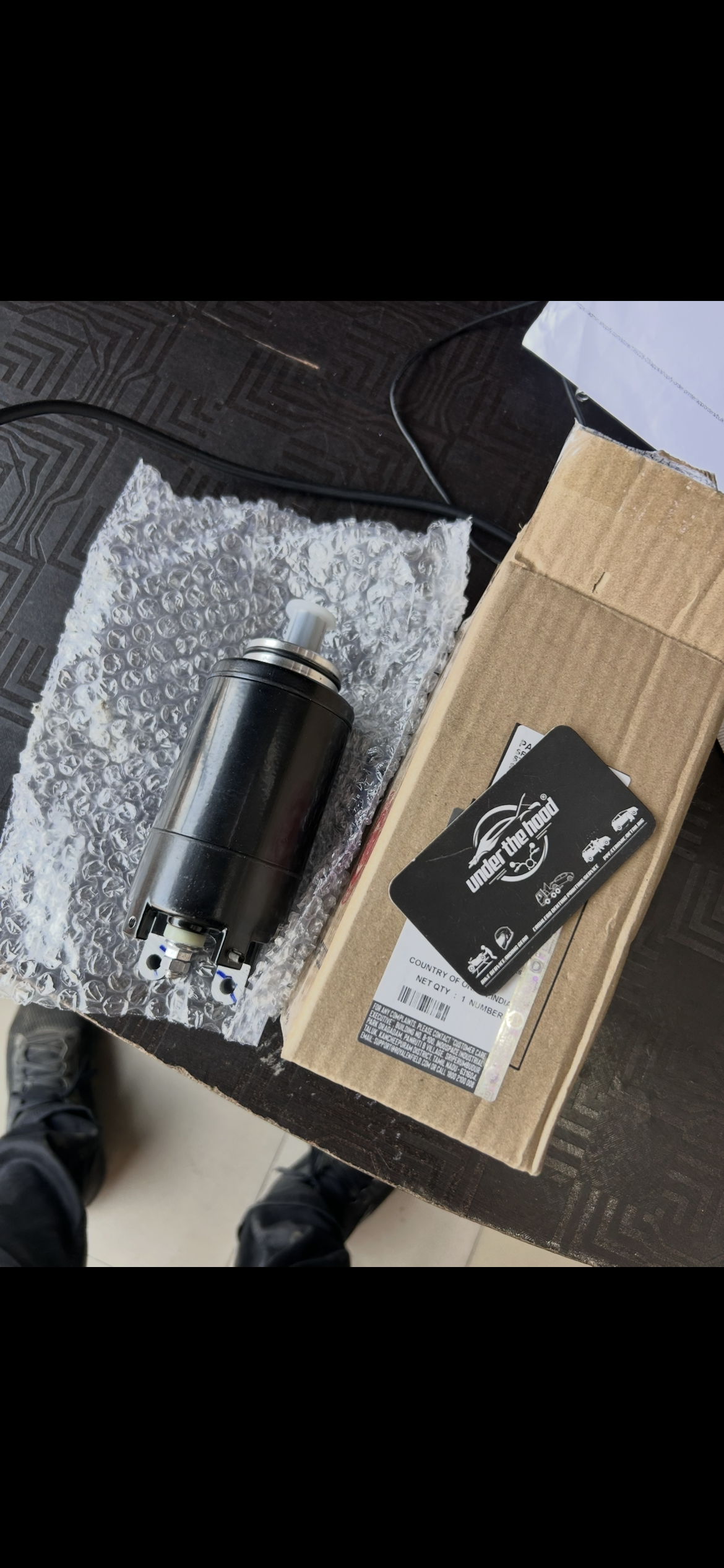 Royal Enfield Starter Motor – 0.7KW Black | Part No. 570766/F | Genuine RE Spare for Classic 350 UCE