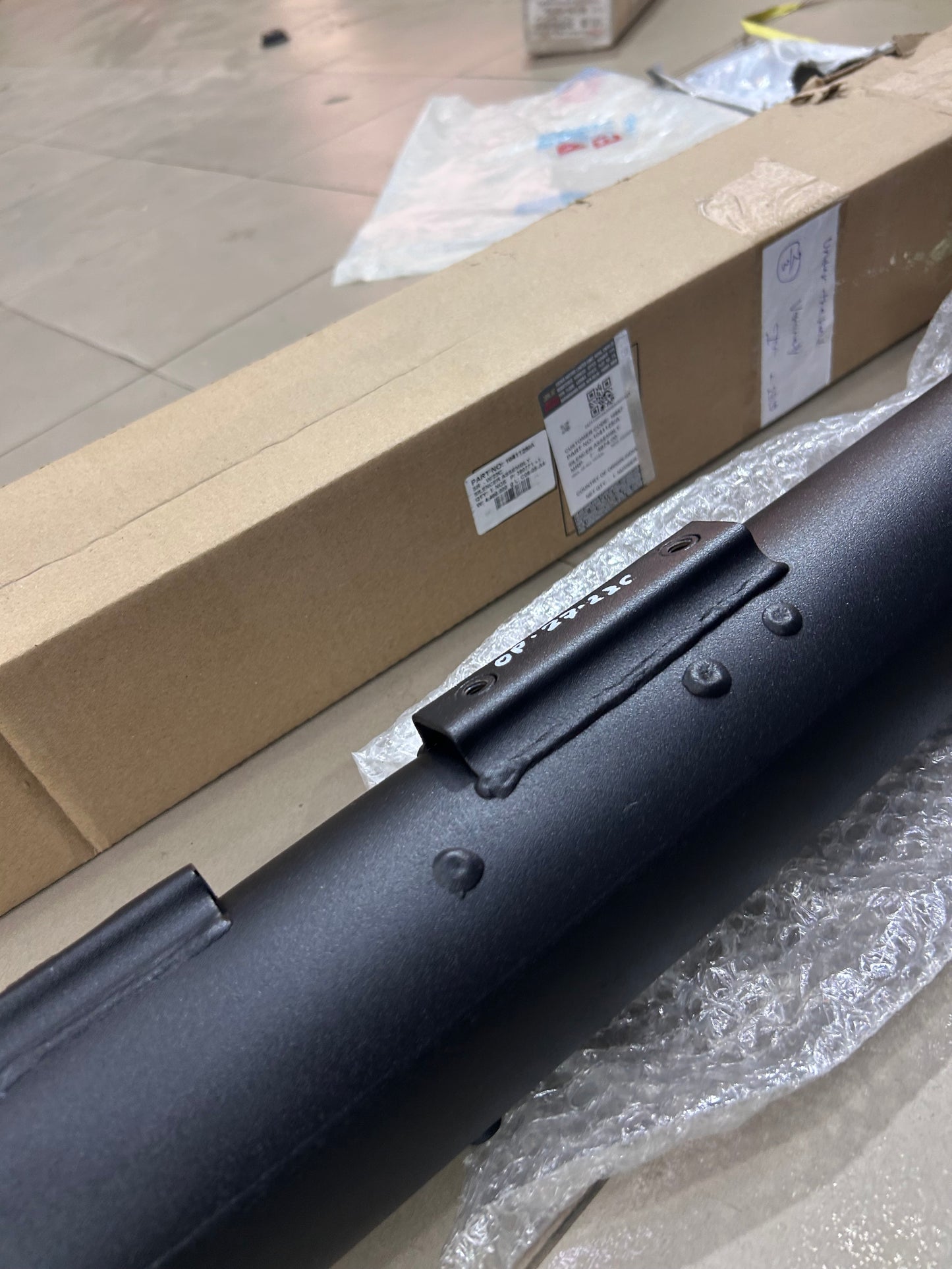 Royal Enfield Silencer Assembly (Plated, OE) — Classic 350 UCE ABS – BS4 (India) — 1041125/A