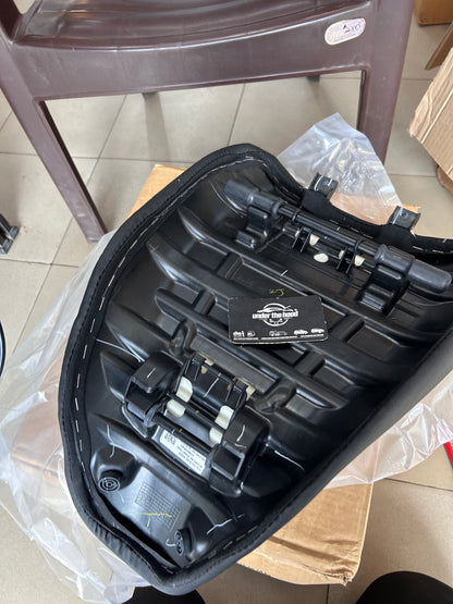 Royal Enfield Black Adventure Rider Seat KXA00427 — OEM Seat Upgrade for Himalayan 450 Series