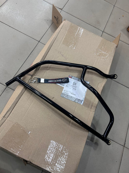 Royal Enfield RAQ00945/A – Carrier RH, Glossy Black – Right Rear Mudguard Support for Bullet 350 (J-Series, BS6) – Genuine OEM
