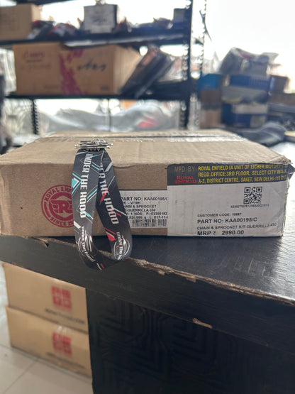 Royal Enfield Chain & Sprocket Kit – Guerrilla 450 (Sherpa-450) — KAA00195/C | Genuine OE