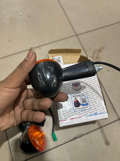Royal Enfield Meteor 350 Black Indicator / Blinker – Swiss Auto Deutsche | Single, Pair or Set of 4