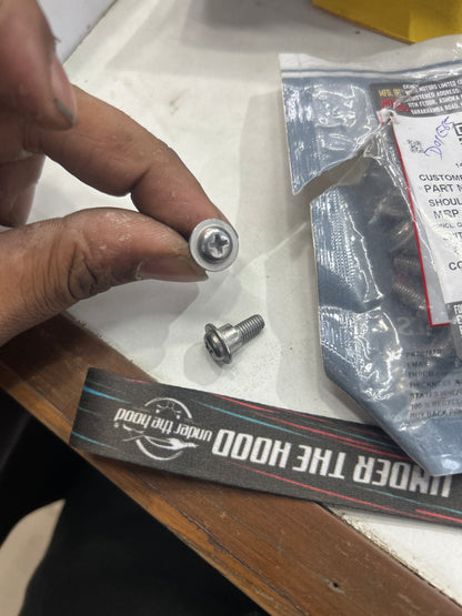 Royal Enfield RAN00208 / RAN00208/A – Headlamp Rim Shoulder Screw M5×15 for Meteor 350 & Hunter 350 (J-Series BS6) – Genuine OEM