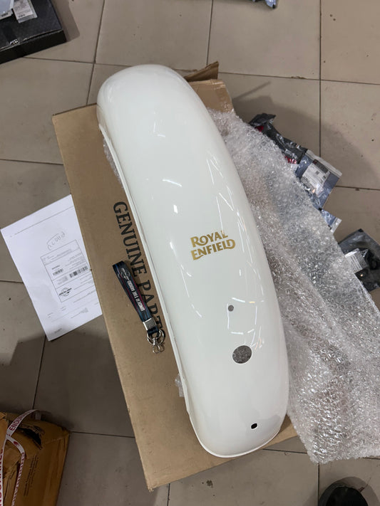 Rear Mudguard Complete With Sticker (Classic Ash, BS4/BVI) for Royal Enfield Classic 350 UCE – 823063