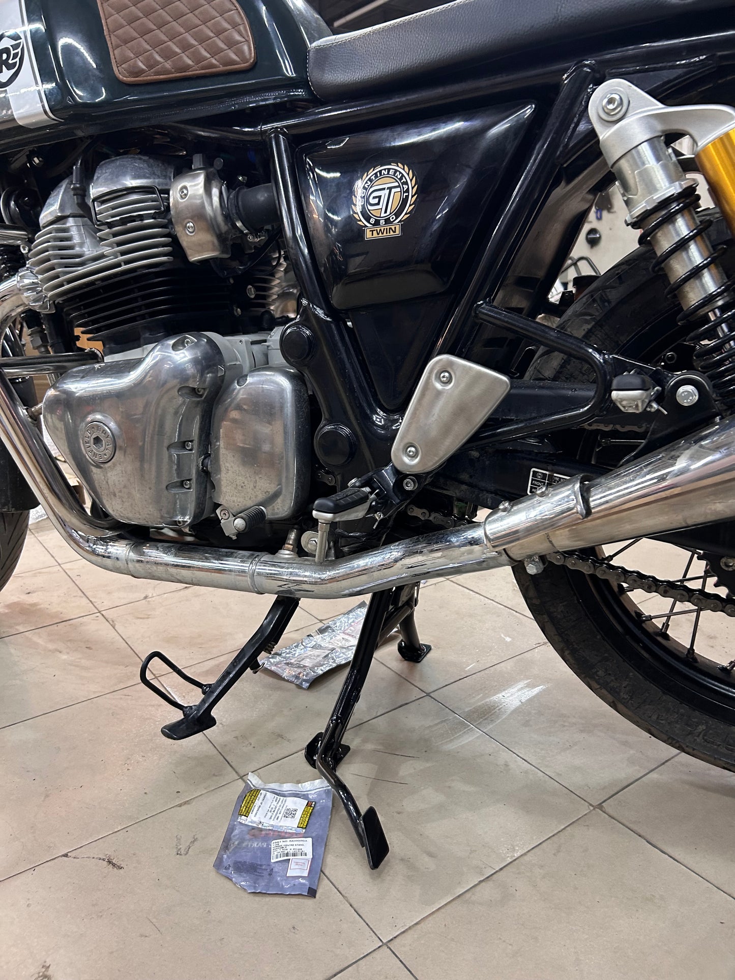 Royal Enfield GT 650 Centre Stand Kit Centre Stand For GT 650 (Direct Fit) Royal Enfield Original