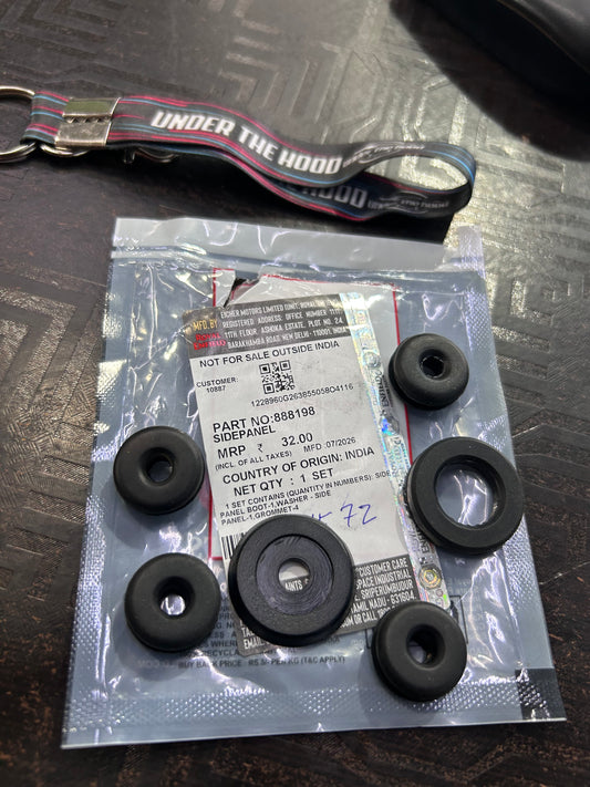 Royal Enfield Thunderbird 350 500 Side Panel Grommet Washer Boot Kit 888198