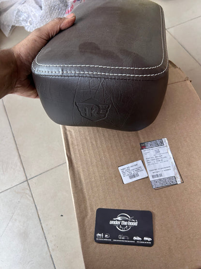 Royal Enfield Classic 350 / Classic 500 UCE Pillion Split Seat Brown – Genuine OEM Rear Seat 593130/F