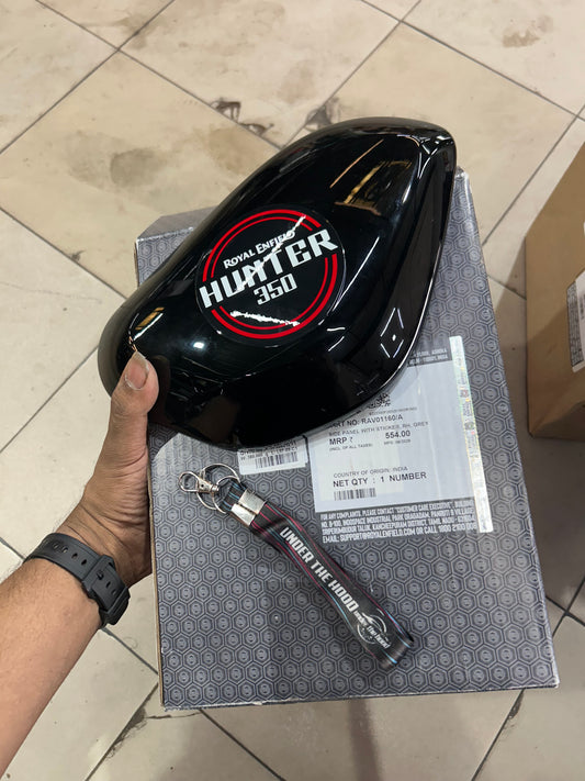 Royal Enfield Side Panel with Sticker RH Grey RAV01160/A for Hunter 350 Dapper Grey