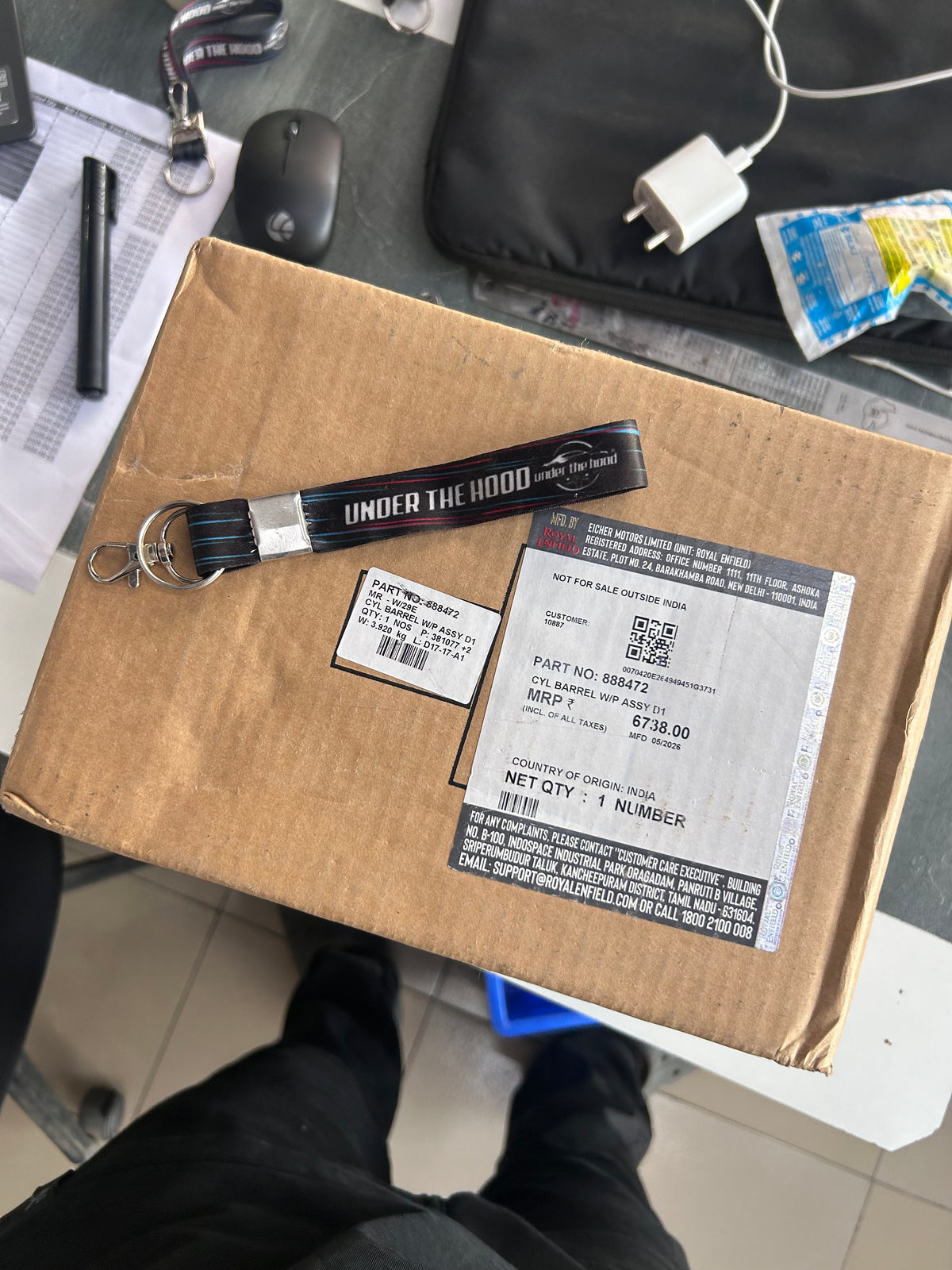 Royal Enfield Himalayan 411 & Scram 411 Genuine Cylinder Barrel with Piston Kit | 888472