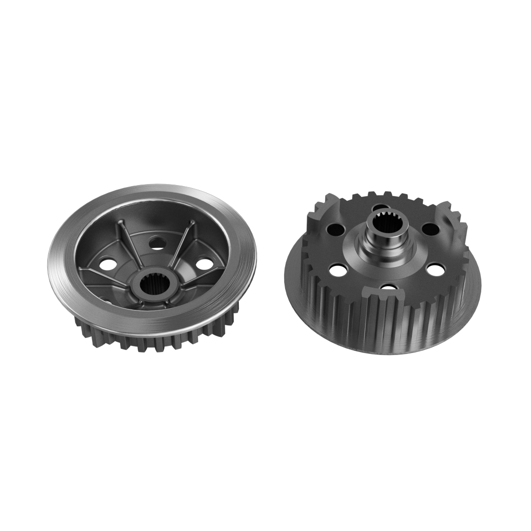 OEM 570434/D Clutch Hub for Classic, Bullet, Electra, Thunderbird & GT 535. Supports both 6-plate & 7-plate setups. Verified fit for all UCE models.