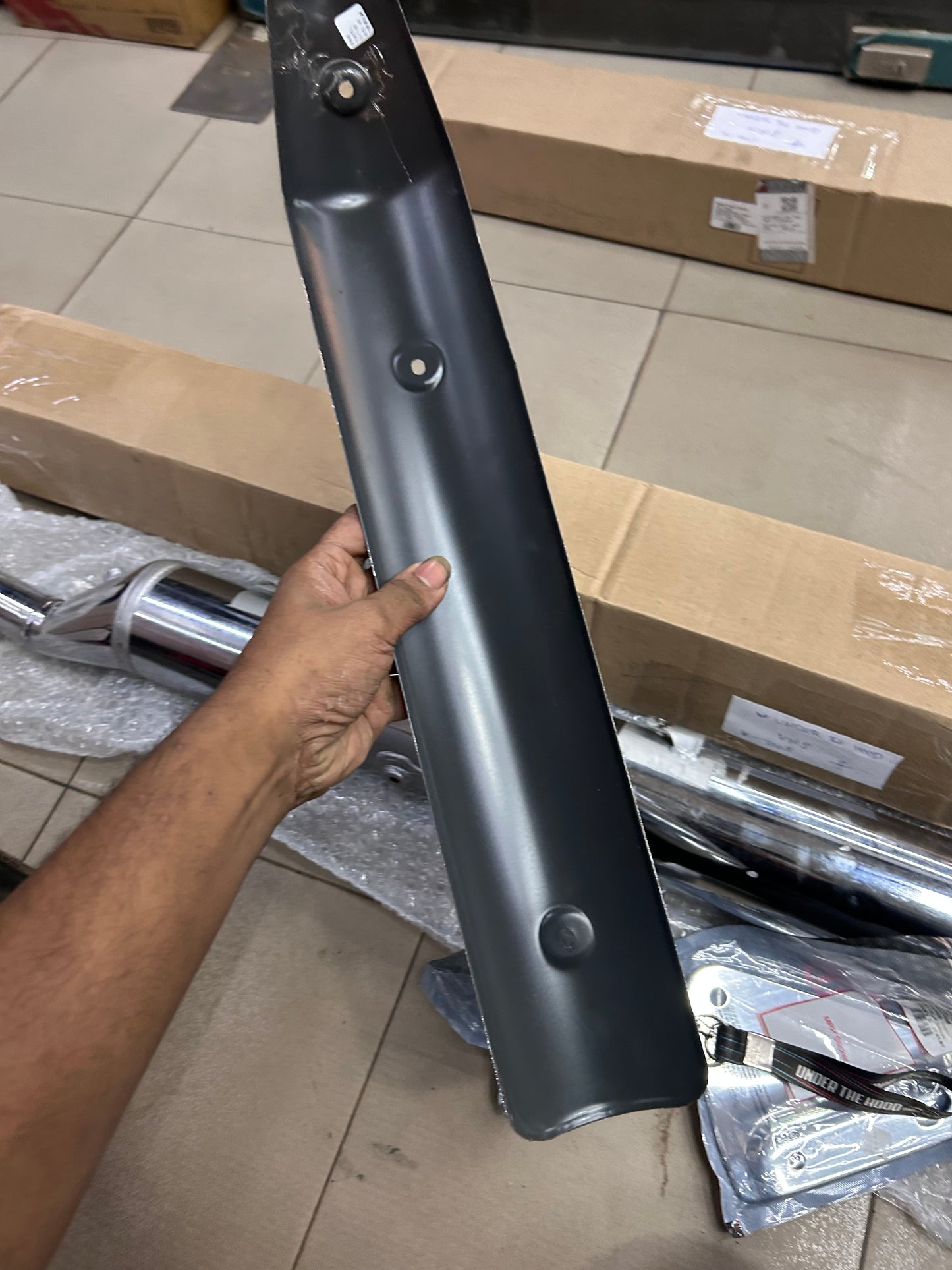 Genuine Royal Enfield Silencer Assembly Kit for Thunderbird 350 / Thunderbird 500 (NTB) | 888209