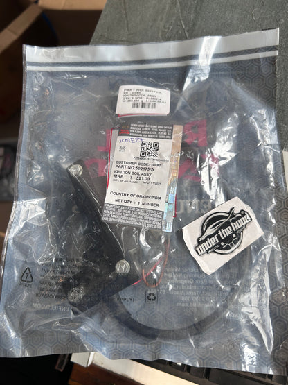 Ignition Coil Assy with Bracket for Royal Enfield Bullet 500 | 592175/A | Genuine OEM