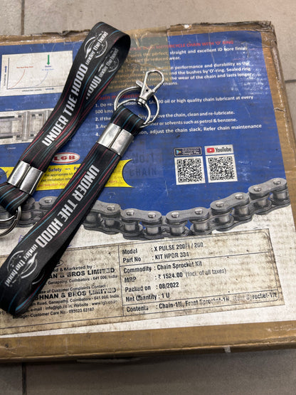 Rolon HPOR 334 Chain & Sprocket Kit for Hero Xpulse 200 / 200Fi (BS4 & BS6 2V, 13T–38T, 520 O-Ring)