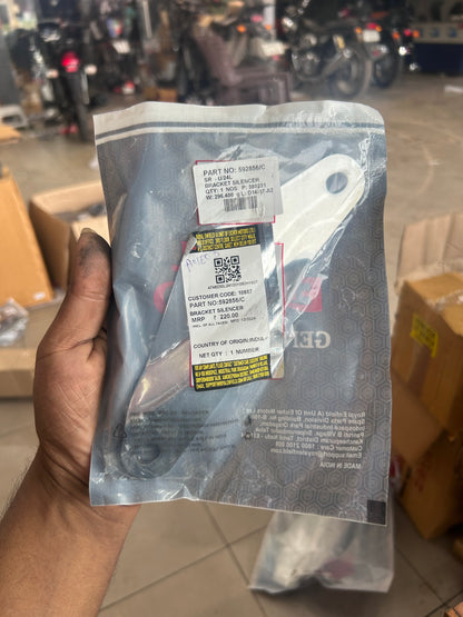 Royal Enfield Bracket – Silencer 592856/C for Bullet/Electra UCE