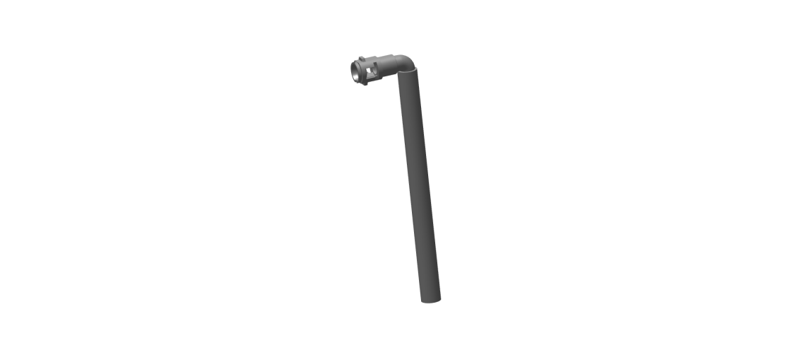 Royal Enfield 594816/A Fuel Pipe with Clip – 150mm – Classic 350, Thunderbird 350 BS3